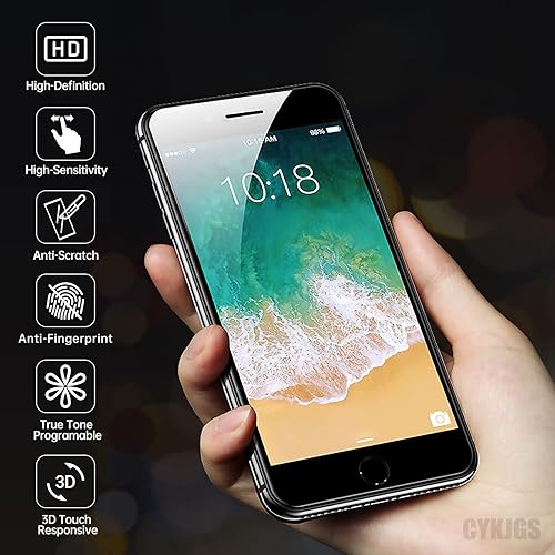 Miniatura 5 de Para iPhone 7 Reemplazo de pantalla con botón de inicio 4.7 "Negro, pantalla LCD táctil 3D digitalizador montaje completo con herramientas de