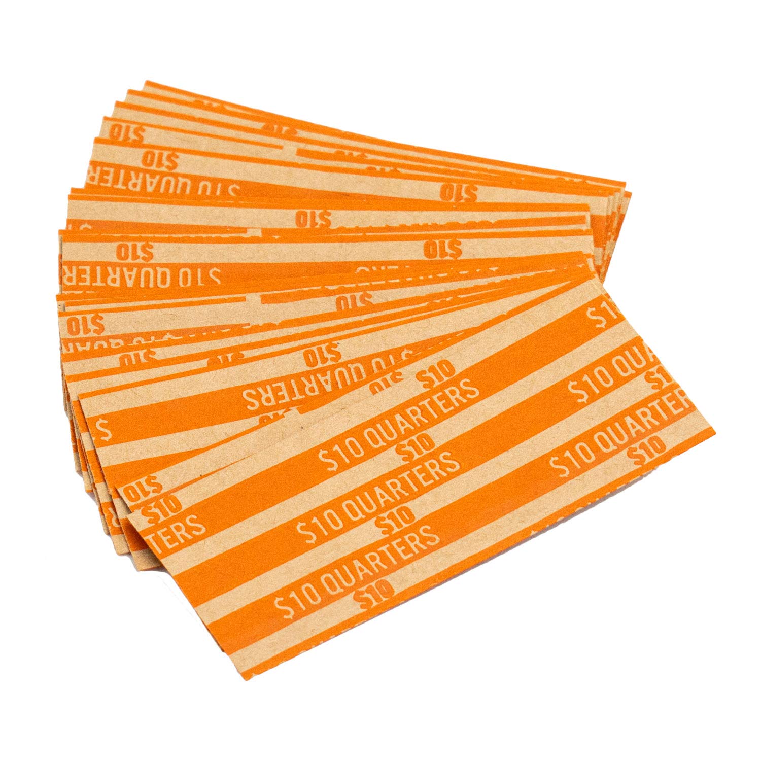 Cuarto soporte de rayas moneda Wrappers paquetes