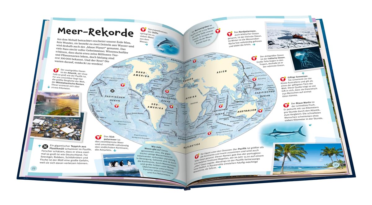 Der große Ravensburger Weltatlas für Kinder - Ideales Geschenk zur Einschulung - fremde Länder und Kulturen kennenlernen - Lernen - Reisen planen