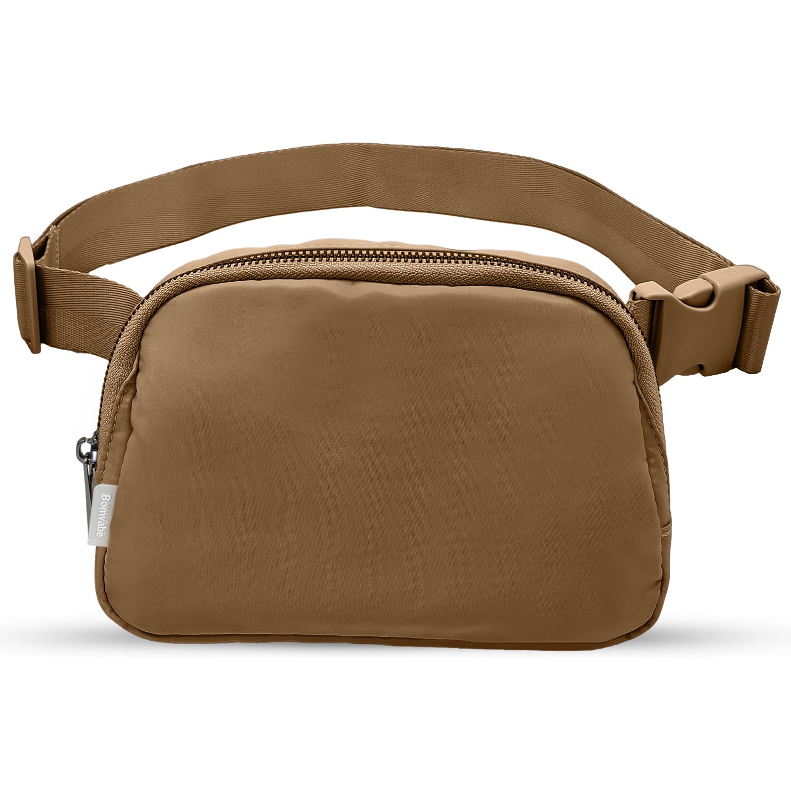 Bomvabe Fanny Pack for Women Tween Girls Boys, Small Belt Bag 1L with Adjustable Strap 32" to 51", Crossbody Bag Water-resistant for Travel Gym Sport