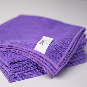 SHINE ARMOR Microfiber Towels Color May Vary (10 Pack)