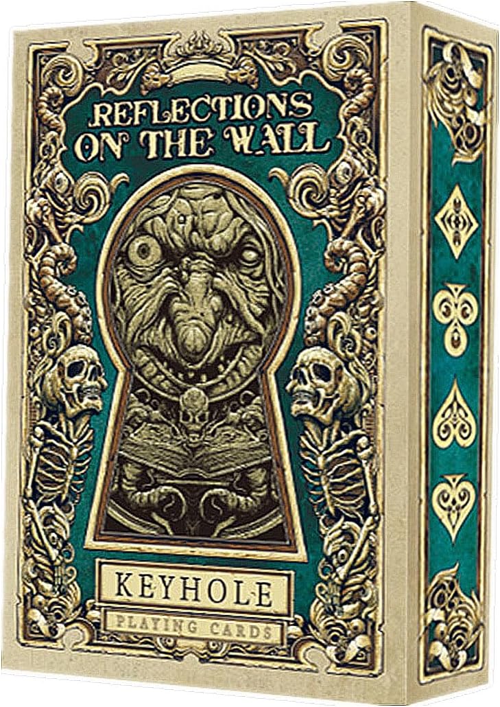 Reflections in The Wall Playing Cards Poker Collection Rare Limited Poker Cards Gift, Great for Magic,Card Games and Party