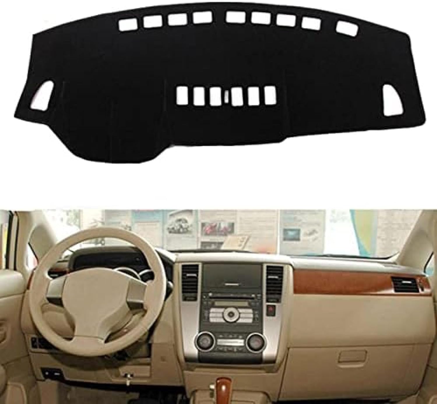For NISSAN VERSA CUSTOM FACTORY FIT CARPET DASH COVER MAT 5 - Foto 8