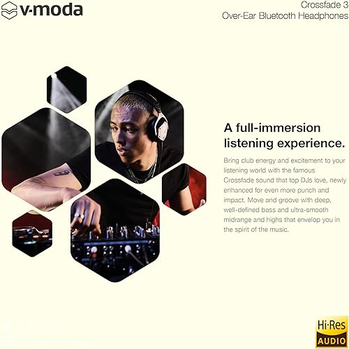 Miniatura 3 de V-MODA Crossfade 3 inalámbrico, GM negro