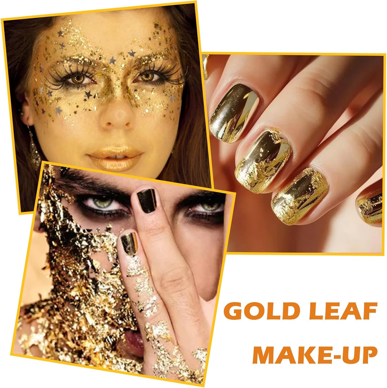 120 Sheets 12 Colors Gold Leaf Sheets for Art, Multipurpose Coloured Foil Sheet Imitation Golds Foil Paper for DIY Crafts,Paintings,Nails,Handicrafts,Resin,Furniture Decoration (3.15 X 3.35 in)