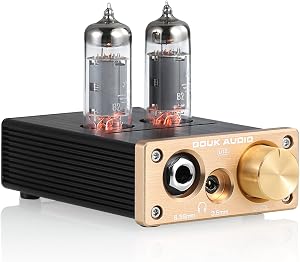 Douk Audio U10 Mini Tube Headphone Amplifier HIFI Stereo Preamp for Home Speaker