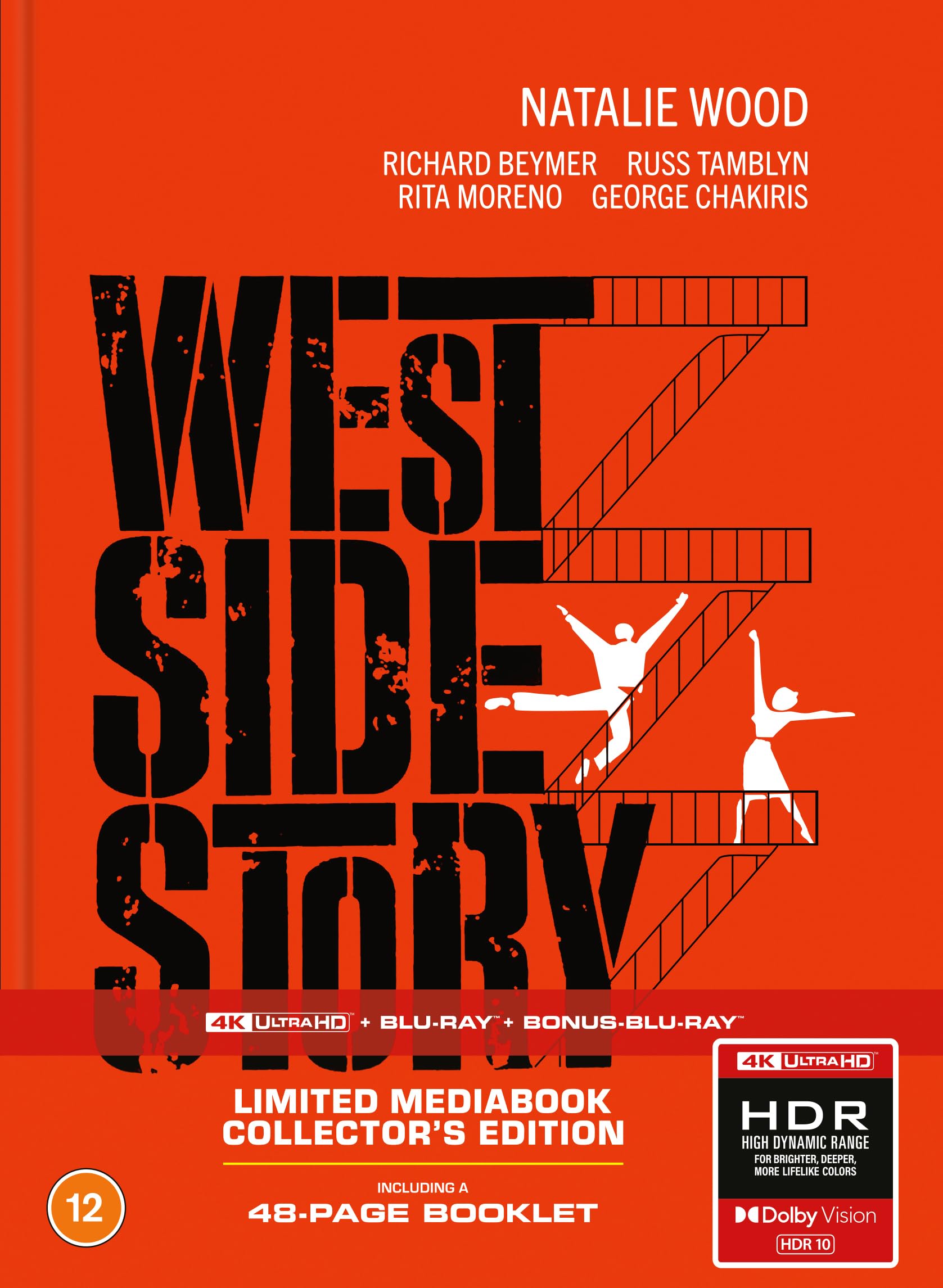 West Side Story (1961) [4K Ultra HD & Blu-Ray] Mediabook