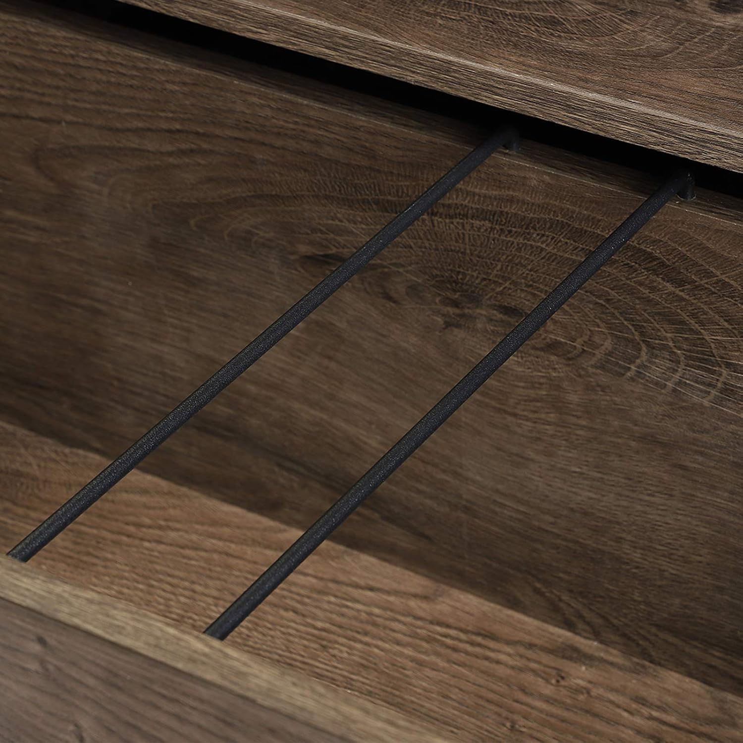 GREATMEET Wood Lateral File Cabinet with 1 Drawer, Office Printer Stand with Storage Shelves,Lateral Filing Cabinet for Letter,Legal,A4 Size, 30.3" L x 18.5" W x 25" H,Rustic Gray/Charred Wood : Office Products