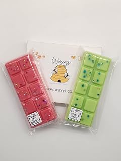 Strong scented Lime,Basil and Mandarin & Toasted Marshmallow twin pack snap bars