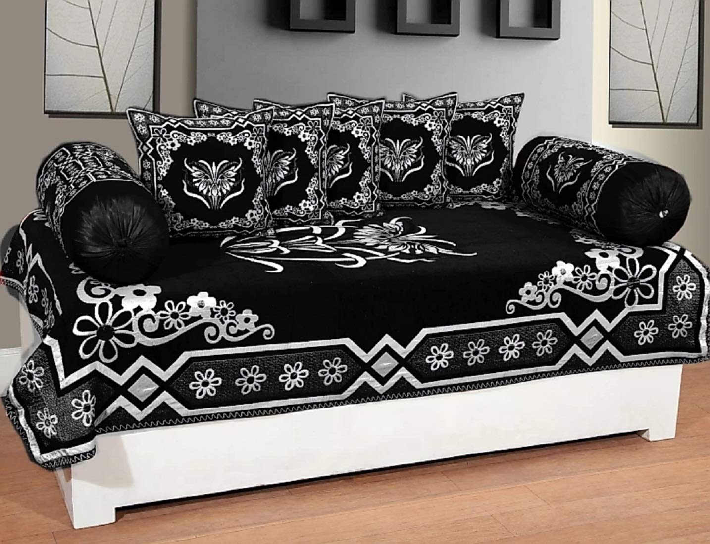 Being Handloom Diwan Set Amazon.in Home & Kitchen