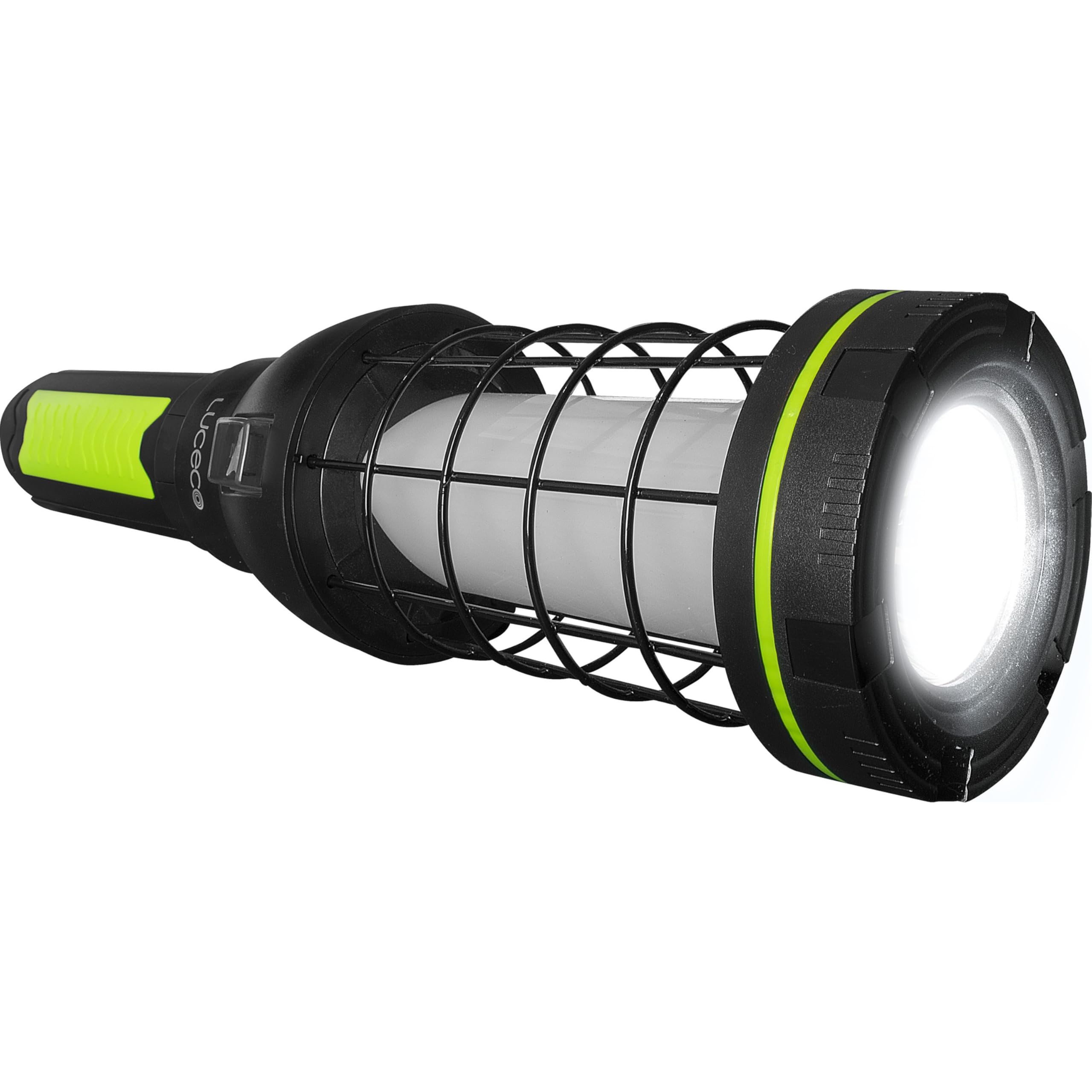 Luceco Wielofunkcyjna klatka ładowalna 360 stopni lampa robocza 600 lm 6500 K - ładowana przez USB