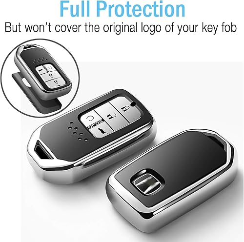 Miniatura 4 de Intermerge  Cubierta protectora para llave inteligente Honda de poliuretano termoplástico (TPU) suave especial