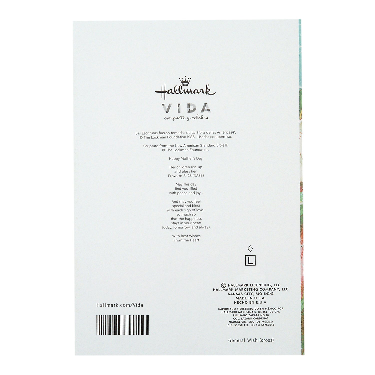 Hallmark VIDA Tarjeta religio...B06VT7JSDR | Encarguelo.com