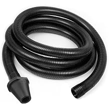 Vacuum Hose Dust Collection Kit for Woodworking Power Tools, Wet/Dry Work Shop Vacuums, Miter Saw and Table Saw Extra Long 157 Inch Locking Vac Hose