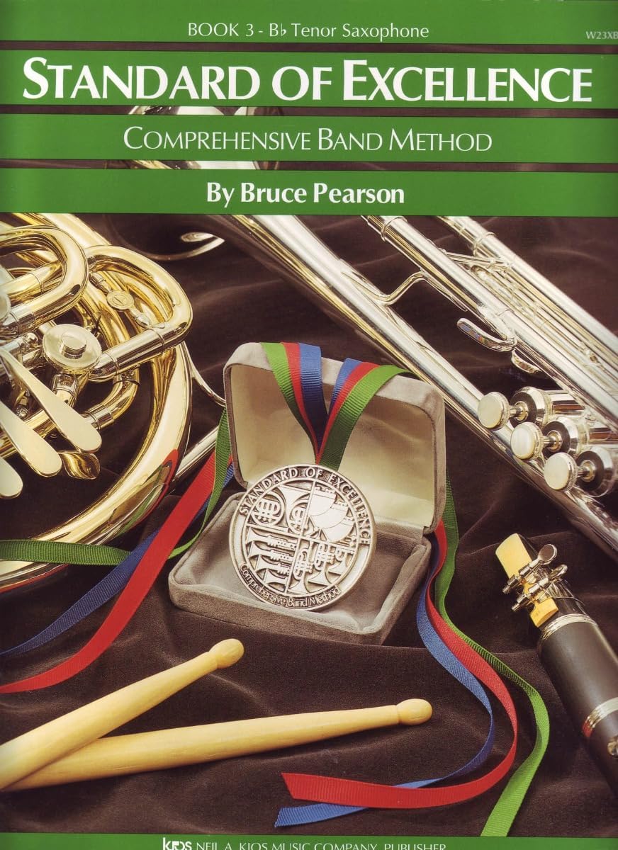 Standard of Excellence, Book 3: Tenor Saxophone, Comprehensive Band Method