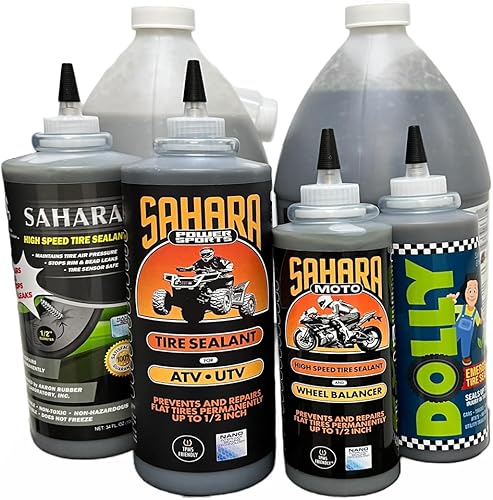 Miniatura 4 de Sahara Sellador de neumáticos de alta velocidad, rendimiento superior, reparación de neumáticos, evita fugas, prolonga la vida útil de los