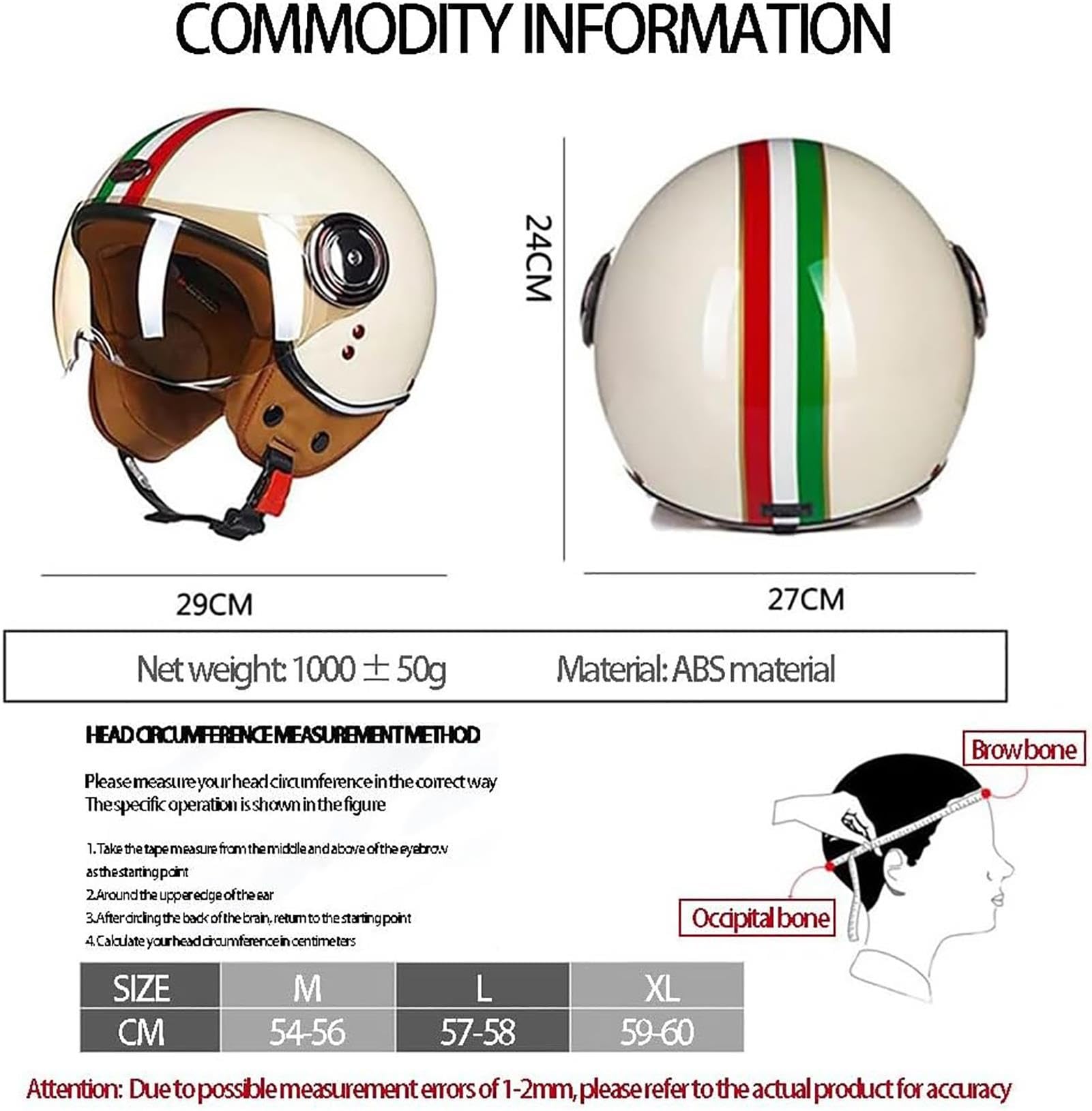Kask Motocyklowy Otwarty - Kask Motocyklowy Do Skuterów Crash Jet