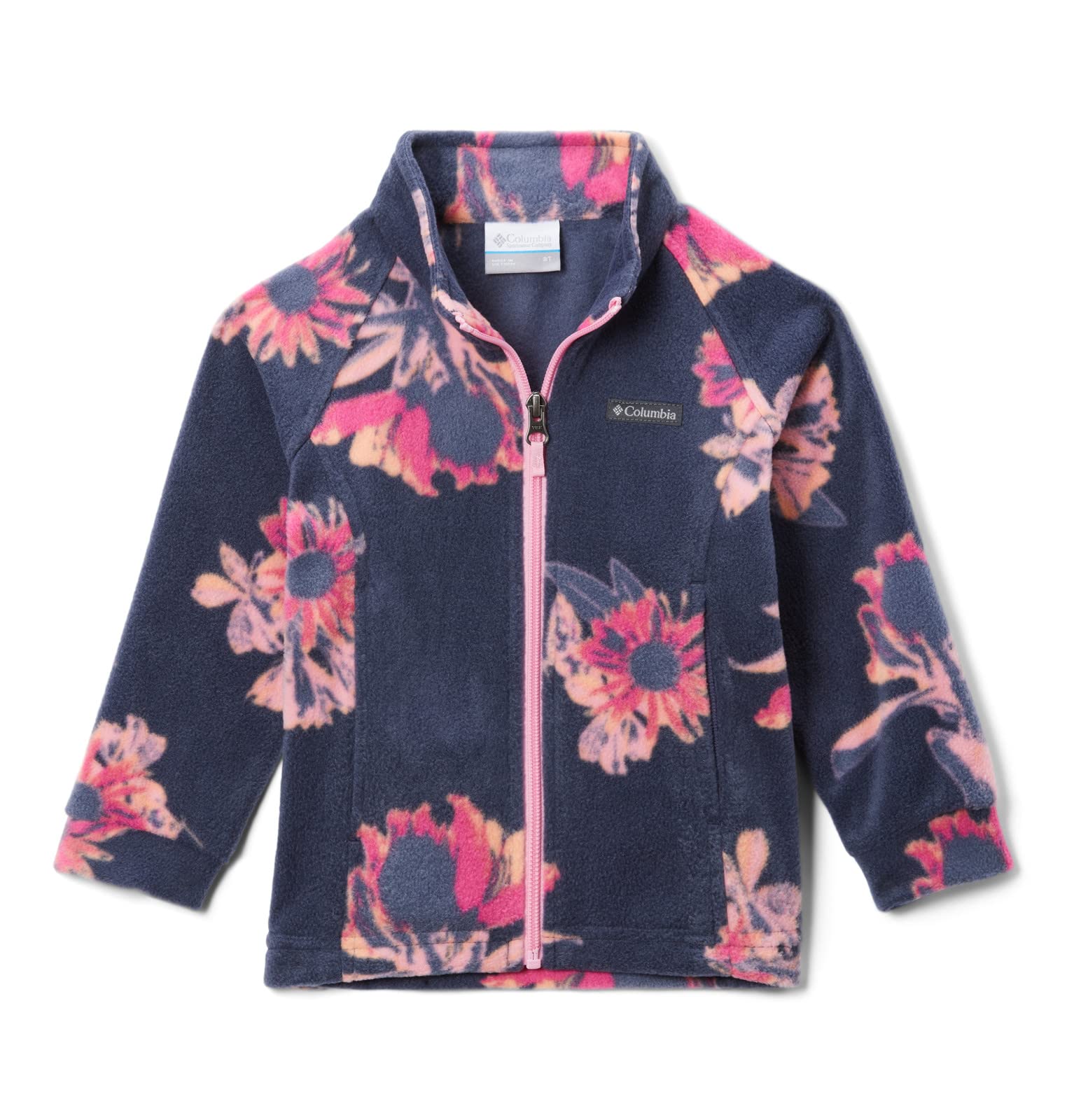 Columbia Youth Girls Benton Springs II Printed Fleece Jacket