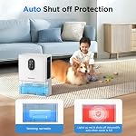 Dehumidifier, 300ml Water Tank Dehumidifiers for Home with Timer, 300m2 Silent Dehumidifier for Cellar, Bathroom, Bedroom, RV