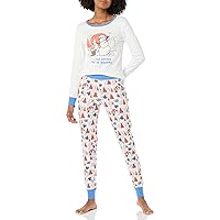 Amazon Essentials Disney | Marvel | Star Wars Set di Pigiama da Notte Attillati in Cotone Donna