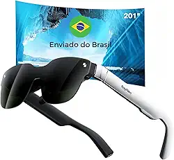RayNeo Air 3s Óculos XR - Tela Gigante de 201" Portátil | Para Smartphone, Notebook e Console | Jogos, Filmes e Trabalho | Conexão USB-C DisplayPort (Ver compatibilidade)