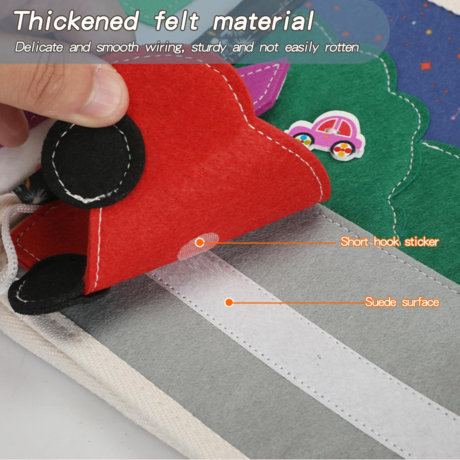 Mauzek® Busy Board Bos - Nederlands - Montessori speelgoed - De Kleine Doerak