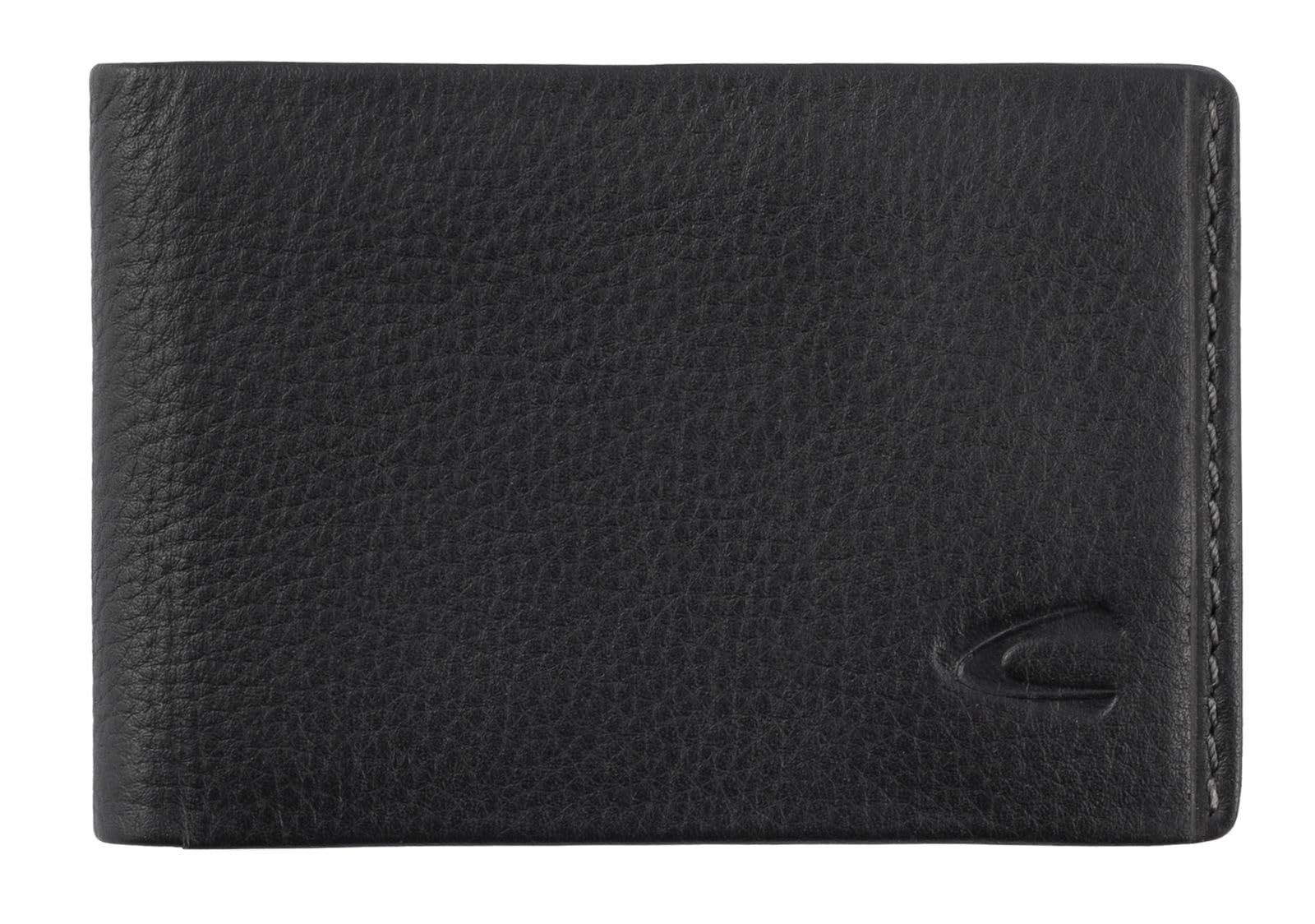 camel active Börse klein; 249 Atlanta Coin Pouch, 10 cm, Black (Schwarz)