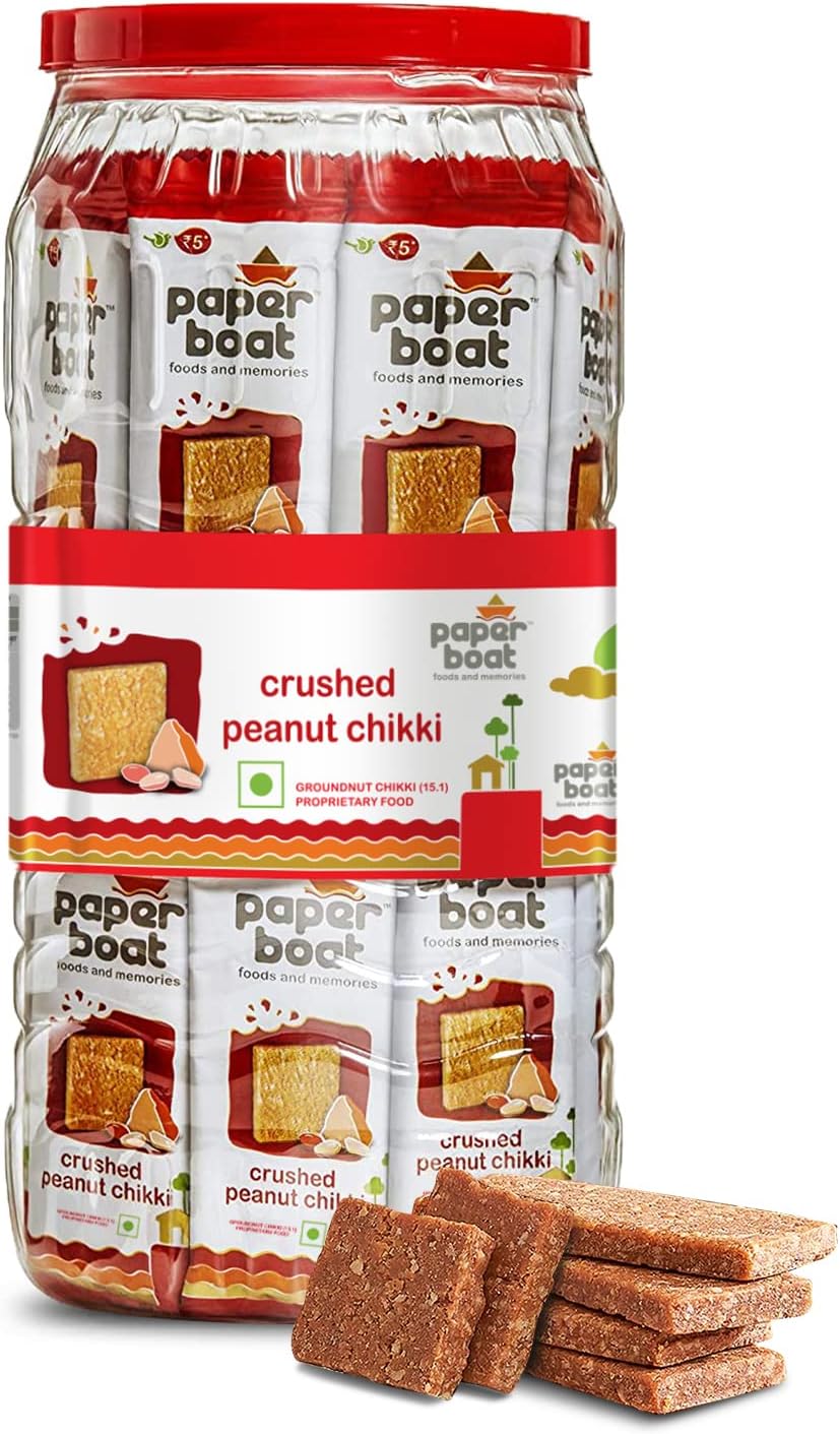 Crushed Peanut Chikki Jar, 800g
