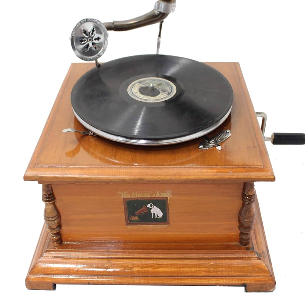 ヴィンテージ木製 蓄音機 フラワーホーンデザイン 91516g1pJJL._UF350,350_QL80_.jpg