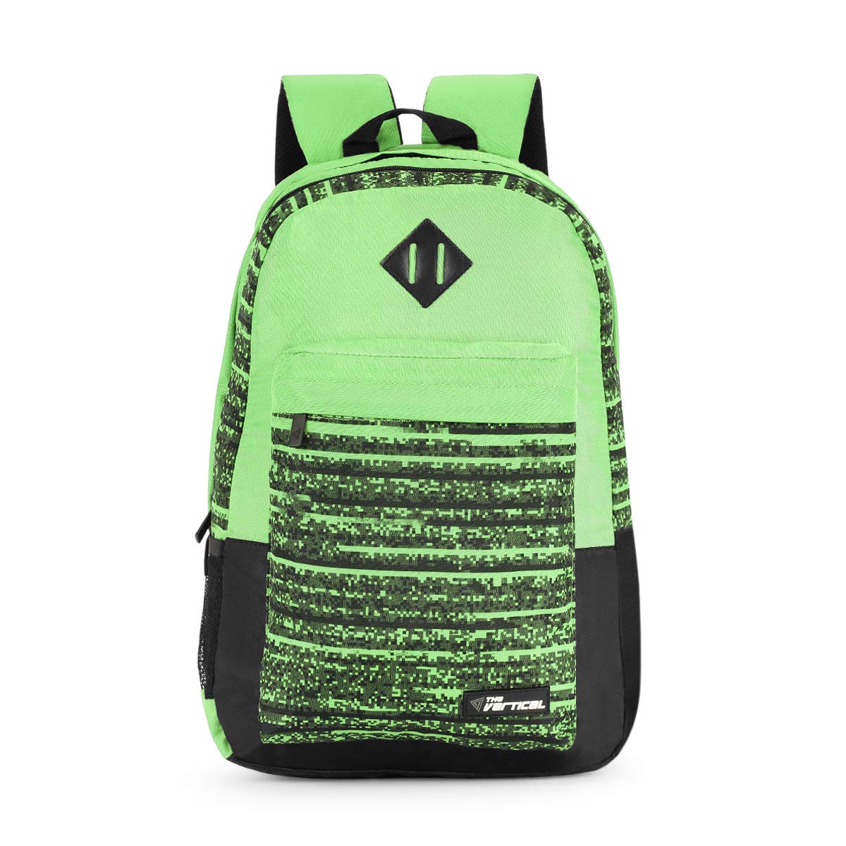 The Vertical Azure Polyester 21L Laptop Backpack for Unisex - Green