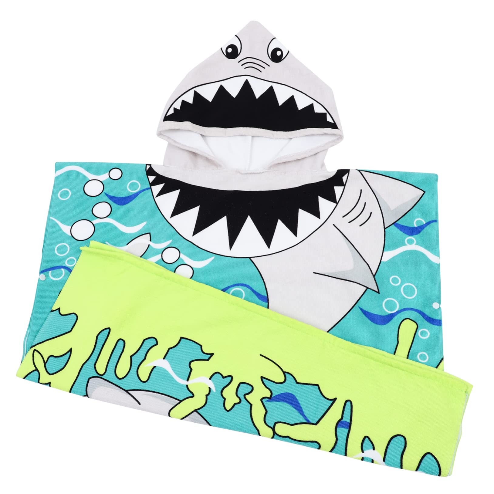 Serviette D'emmaillotage Bébé Capuche Serviette de Bain Garçon et Filles Ultra Doux Sèche Rapide Polyester pour Baignade et Plage