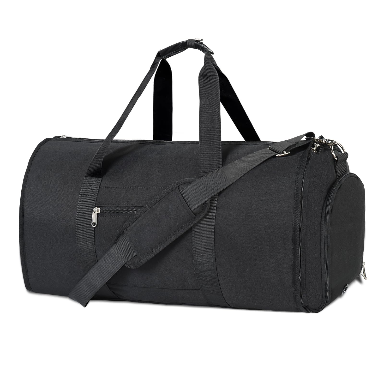 OTraki 2 in 1 Garment Duffle Bags Carry On Travel Suit Bag Suit Carrier Garment Bag 45L Suit Bag Travel Hanging Suitcase with Shoe Compartment