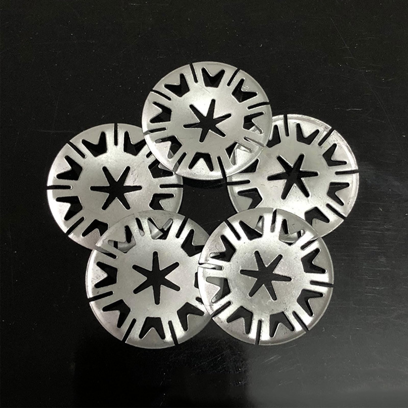 IRYNA Lot De 20 Clips De Protection Thermique Pour Pot D'échappement - Rondelles D'écrou En Métal - Pour VW - 30 Mm