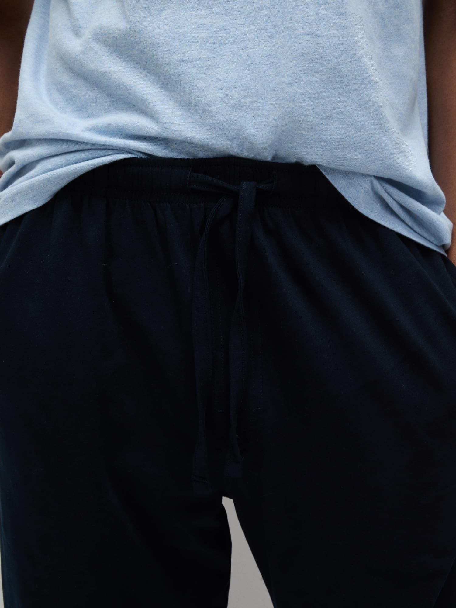 Marks & Spencer Uomo Set Pigiama in Puro Cotone – vestibilità Regolare – Vita con Coulisse – con Tasche