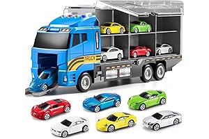 WolVOL Transport Car Carrier Truck Toy for Boys and Girls