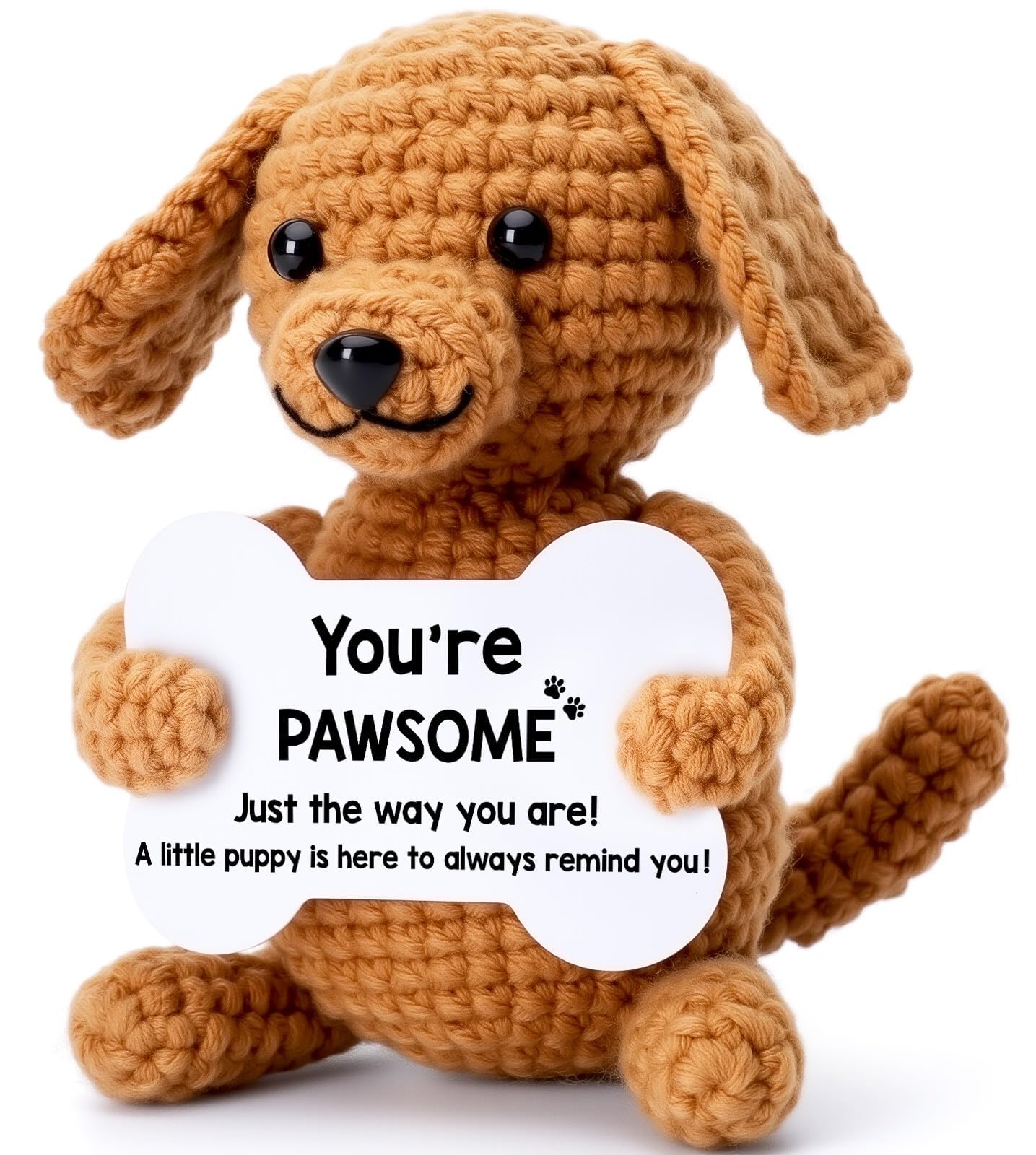 Funny Valentines Day Dog Gifts for Women Men Girls Boys, Valentines Birthday Gifts Ideas Cute Stuff Cool Things, Small Puppy Dog Stuffed Animals Plush, Mini Emotional Positive Desk Decor Accessories