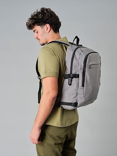 Miniatura 2 de VarietyAthletics - Juego de mochila y estuche organizador para laptop de 19 pulgadas, puerto USB para auriculares, antirrobo, impermeable, viajes,