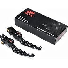 摩托车制动器和离合器杆套装适用于哈雷旅行、软尾、Dyna、Sportster,1996-2017 年,黑色、银色（黑色）