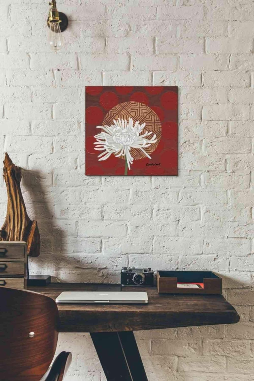 Epic Graffiti 'Luminous Seashells' by Elena Ray Canvas Wall Art, 12"x12"