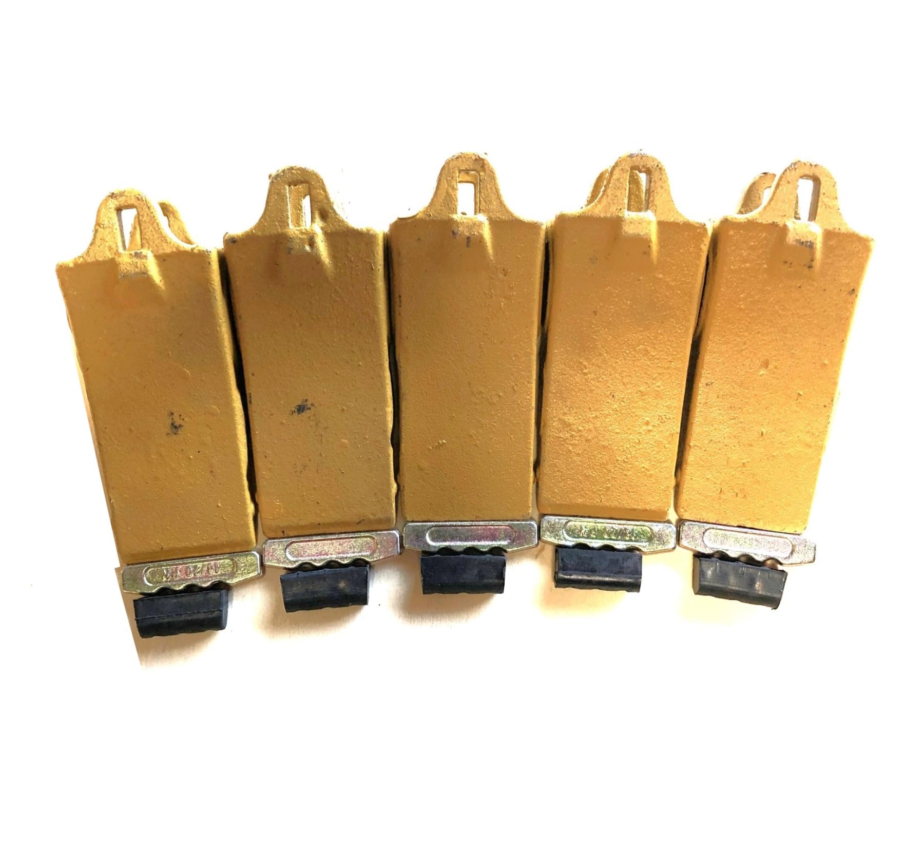 Bucket Teeth 18s 5PK, 5 PK - Style 18 Series Mini Excavator/Backhoe Bucket Dirt Tooth w/Pin Kit (5 Pack) Fits for 18TL 18S Bucket Digging (Bucket