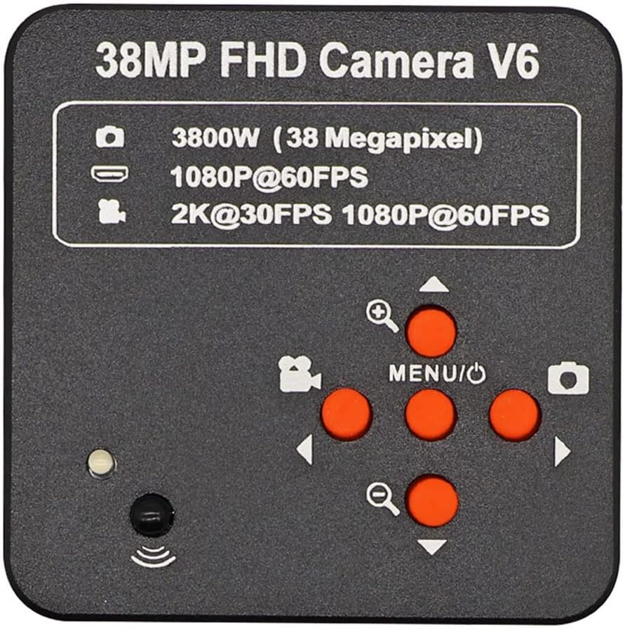 Lab Microscope Replacement Parts 38MP 2K 1080P 60FPS Industry Electronic Digital Video Microscope Camera