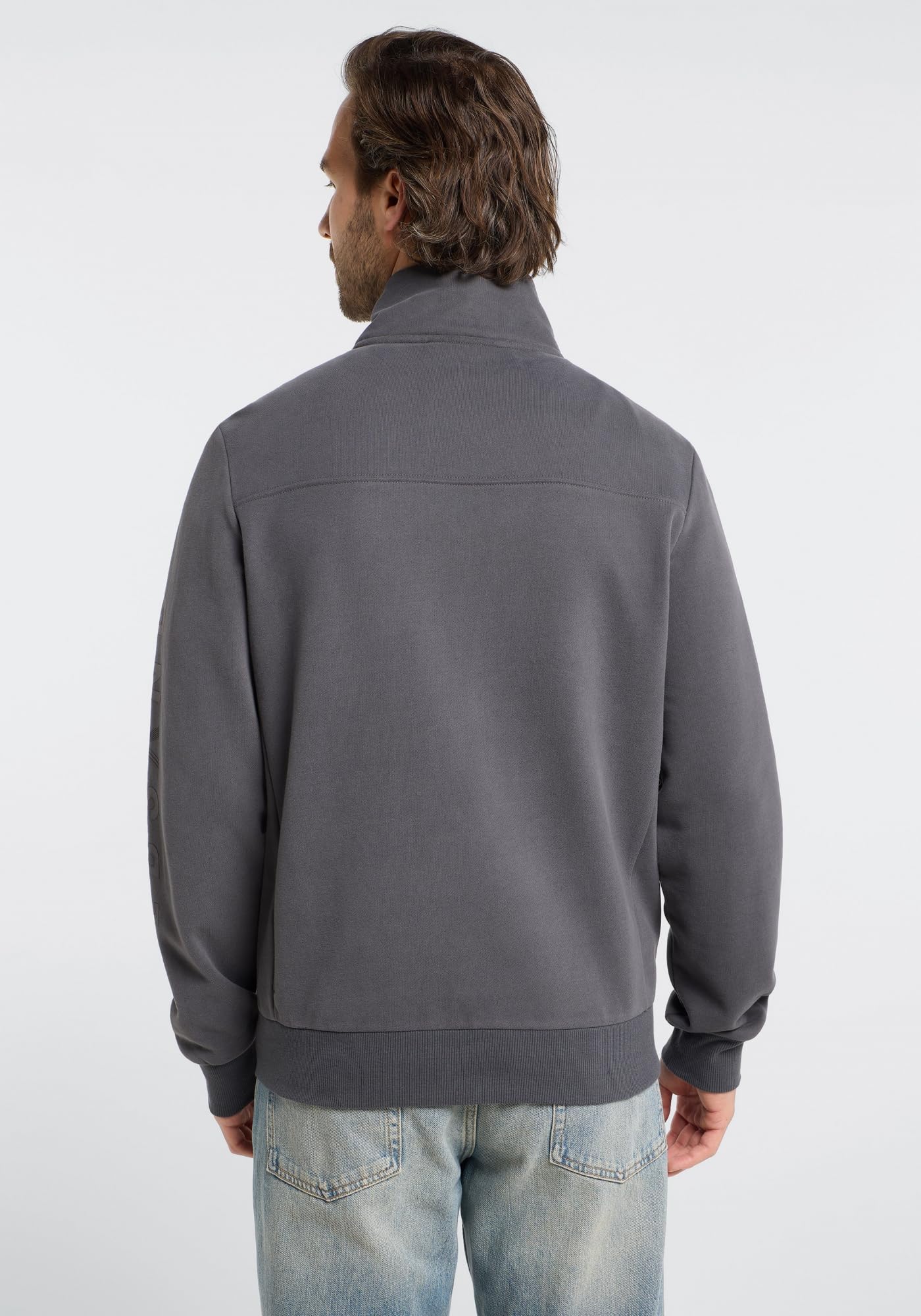 Elbsand Herren Sweatjacke ESMLevin Freizeitjacke mit Stehkragen