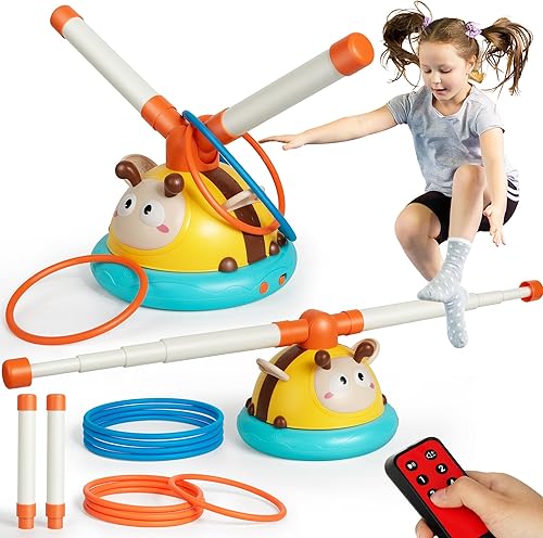 Juguete musical 2 en 1 para saltar y lanzar, juguete de salto para interiores y exteriores, para niños de 4 a 8 años y niños pequeños de 1 a 3, 3 a disponible en Yaxa Guatemala