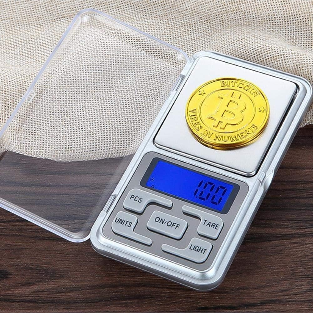 Báscula de cocina digital, báscula de cocina, báscula electrónica de precisión for joyería, minibáscula electrónica digital for joyería, alta precisión (tamaño: 200 g, 0,01 g) (Size : 300g 0.01g)