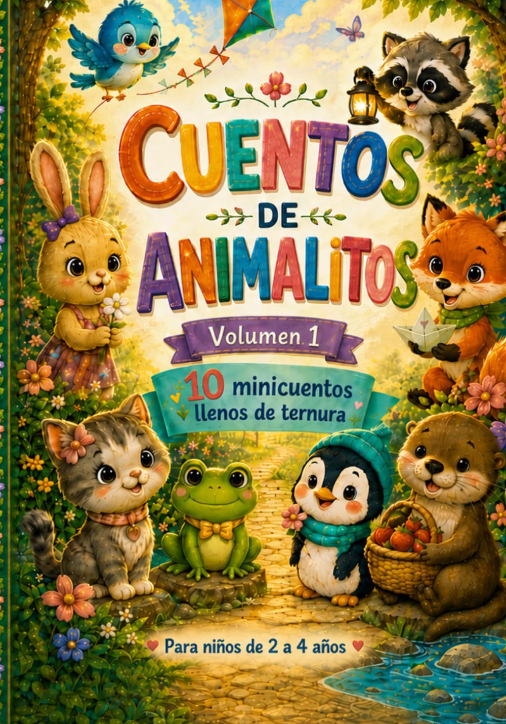 Cuentos de animalitos: 10 minicuentos llenos de ternura para niños de 2 a 4 años