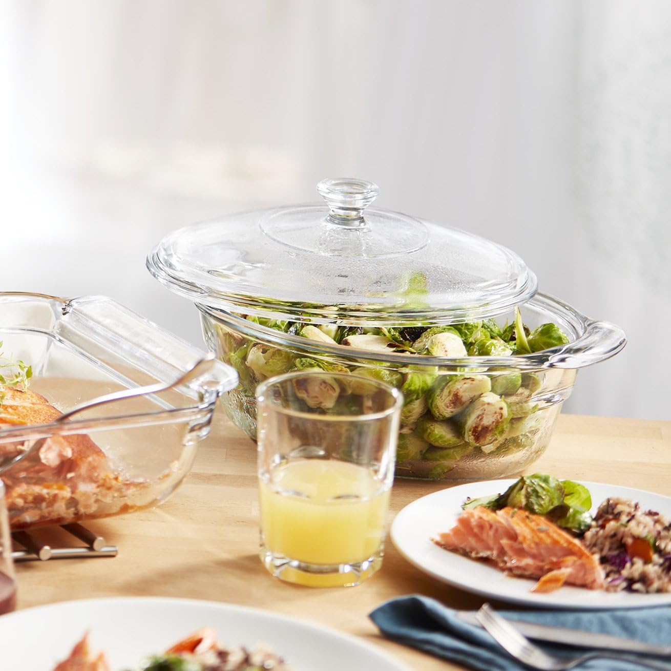 Libbey 57024 Premium 2 Quart Casserole Photo