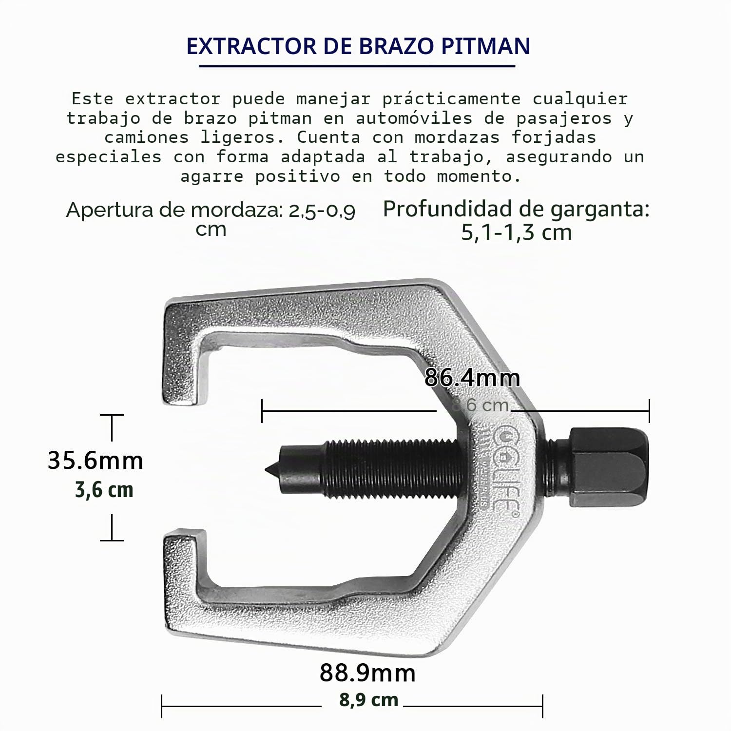 CCLIFE 5 piezas juego extractor de rotulas, extractor rotulas, extractor rotula, separador rotula | Extractor de rótulas, herramienta universal para exprimir todas las rótulas en el chasis