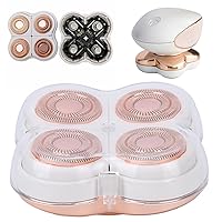 Vista 4 de Removedor de pelo, cabezales de repuesto para removedor de pelo, cabezas de repuesto para piernas, cabezal de repuesto para removedor de pelo