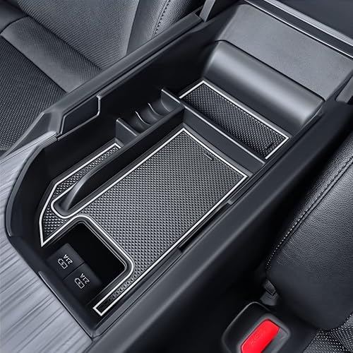 Miniatura 8 de Htufrey Bandeja organizadora de consola central compatible con Camry XLE o XSE 2018-2021 2022 2023 y Camry LE SE 2020-2023, accesorios de caja de