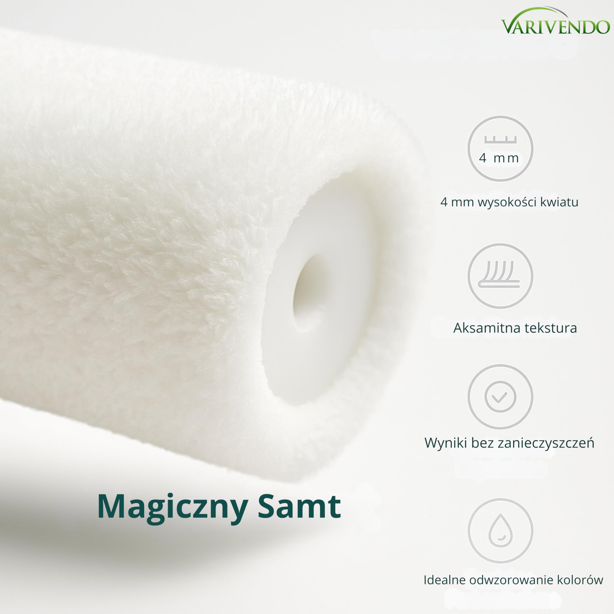 Rolki zastępcze Magic Samt 10 cm